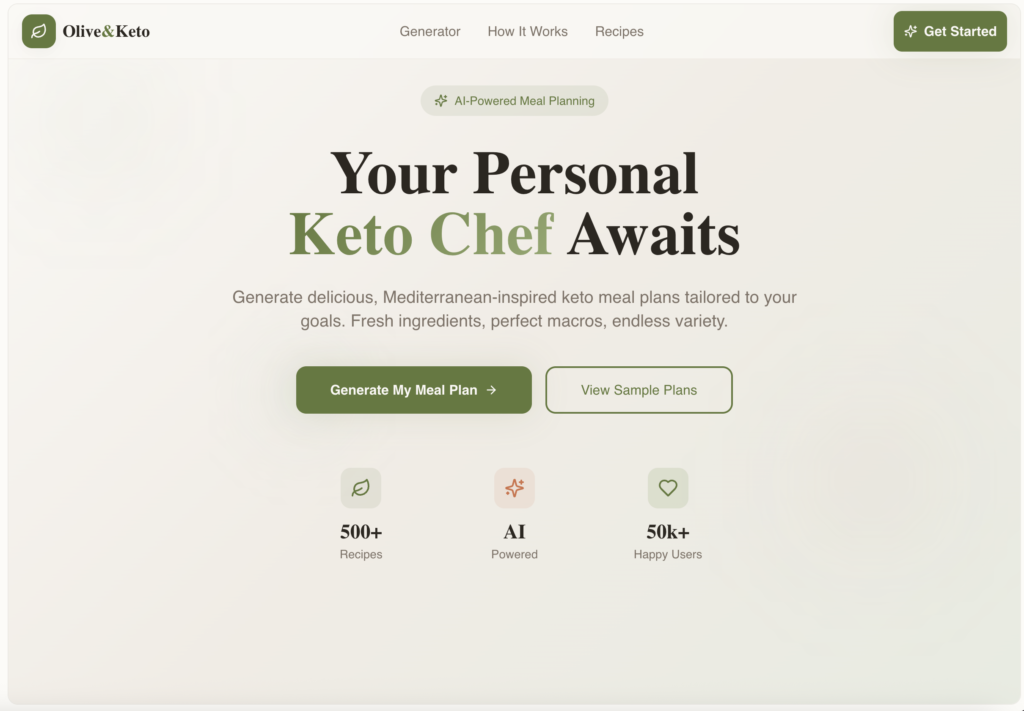 Mire jó a Lovable? Tényleg elkészíti a komplett webdesignt? 4 Lovable által generált weboldalterv – nagyon hasonló Claude-hoz: ideális first draft, de önmagában nem ad egyediséget. Checklist: hierarchia, CTA, bizalom, SEO alapok.