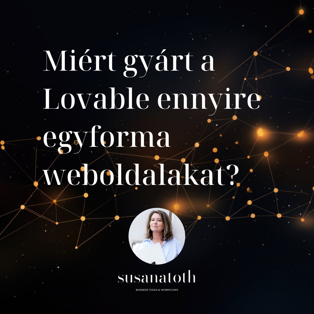 Miért gyárt a Lovable ennyire egyforma weboldalakat? Hogyan hackeld meg a sablonosságát? 1 Miért gyárt a Lovable ennyire egyforma weboldalakat? Hogyan hackeld meg a sablonosságát?