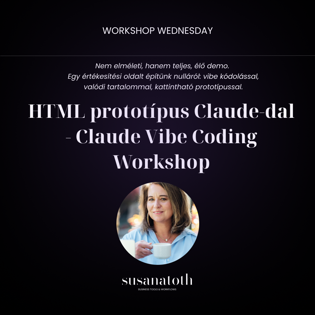 HTML prototípus Claude-dal 2 HTML prototípus Claude-dal - Claude Vibe Coding Workshop