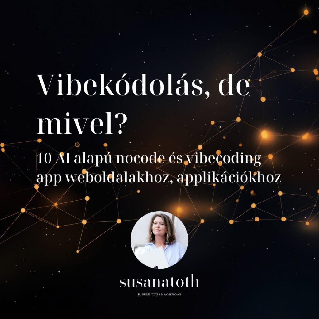 Vibekódolás, de mivel? 10 AI alapú nocode és vibecoding app weboldalakhoz, applikációkhoz 4 Vibekódolás ma: 10 AI nocode eszköz tesztelve: Lovable, Base44, Cursor, v0.app. Építs appot AI-jal percek alatt. Árak, modellek, döntési keret 2025-re.